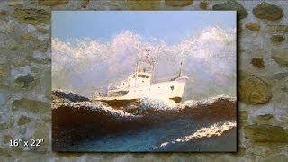 Andre Laban Paintings Available at Ocean Futures Society Online Holiday Auction