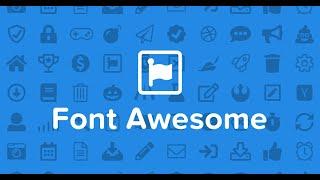 How to add Font-awesome 5 Icons offline & CDN |Pure CSS+HTML