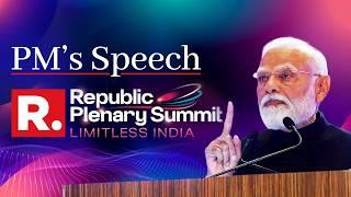 PM Modi's address during Republic Plenary Summit 2025