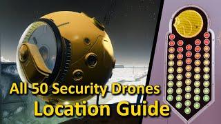 All 50 Security Drone Locations Guide (Destiny 2)