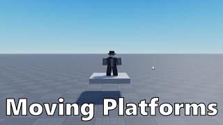 Roblox - Make a Moving Platform that Moves Players