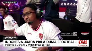 Indonesia Juara Piala Dunia Efootball