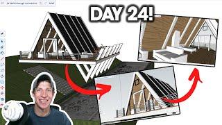 Learn SketchUp in 30 Days DAY 24 - WALKTHROUGH ANIMATION