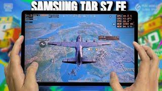 Samsung Tab S7 FE test game PUBG Mobile 2024