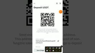 How to get a crypto Deposit Address/public key on binance and use it to receive money @mrgtested