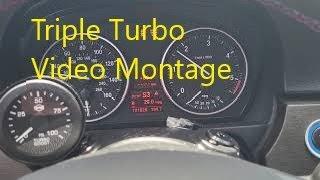 Diesel BMW triple turbo-little bit of everything video!