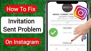 Fix Instagram Invite Sent Problem | Instagram Message Invite Send Problem