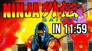 Ninja Gaiden Any% Speedrun in 11:59.883 (framecount in video) - by ShuriBear