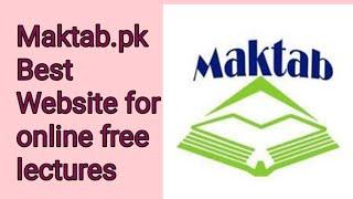 Maktab.pk Best Online Learning and Entry Test Preparation Website