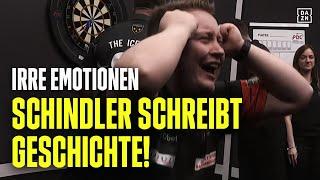 Schindler holt als DRITTER DEUTSCHER einen PDC-TITEL!