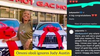 Omoni Oboli snubs Judy Austin as she congratulates her over her new Brand gift  of a brand car.