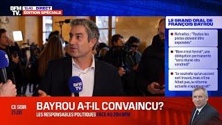 Alors ce discours de Bayrou ? (bof, censure)