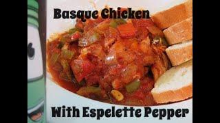 Basque Chicken with Piment D'Espelette