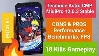 Astro Build POCO F1 | Teamone MiuiPro 2012.17 | Performance Review | Gaming ROM for POCO F1| POCO F1