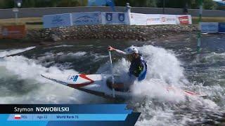 Szymon Nowobilski, Poland / U23 Semi-Final 2024 ICF Canoe-Kayak Slalom Junior U23 World Championship