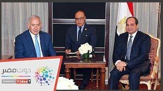 دوت مصر | الرئيس السيسى يستقبل بنيامين نتنياهو بمقر إقامتة فى نيويورك