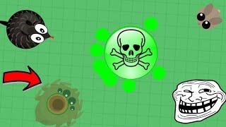 Mope.io - POISONOUS WATER TROLL! EPIC GIANT SPIDER TROLLING! (Mope.io Funny Moments)