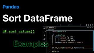 How to Sort a Pandas DataFrame by Column - Examples | ProgramGuru.org