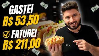 HOT DOG EM CASA, DELIVERY COM BAIXO INVESTIMENTO!