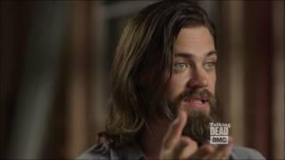 Talking Dead S7 special - Tom Payne on Jesus' fighting skills