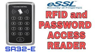 ESSL standalone RFID and Password Access Control Reader | SA32-E| Telecom Guru