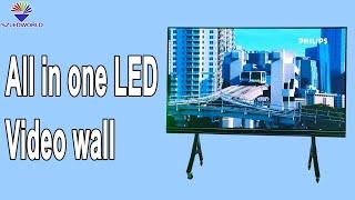 All in one led video wall | plug and play led display screen installation | easy operation as phone