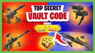 SUPER RED VS BLUE Fortnite VAULT CODE | Super Red Vs Blue TOP SECRET VAULT CODE