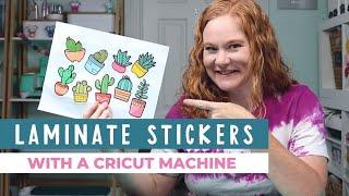 Cricut Laminate Stickers: 2 Ways to Make Waterproof Stickers
