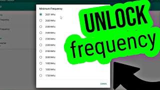 How To Unlock frequency in Phoenix OS Official