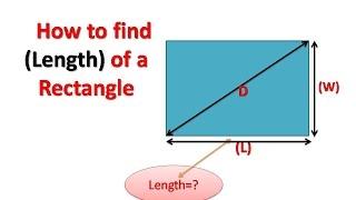 How to find the (length) of a rectangle