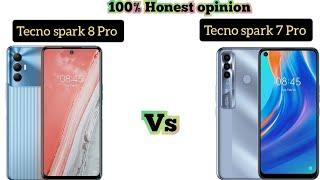 Tecno spark 8 Pro Vs Tecno spark 7 Pro