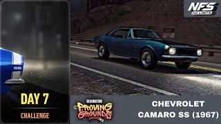 Need for Speed: No Limits | Proving Grounds (Day 7 - Challenge) CHEVROLET CAMARO SS (1967)