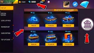 free fire Max mein net banking se diamond kaise top up karen | how to top-up ff Max diamond in bank