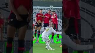 Free Kick Beast!? Sergio Ramos Amazing Goals #shorts