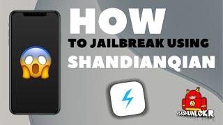 How to jailbreak iPhone using Shandianqian and Unc0ver and sign apps - No PC / No Computadora 