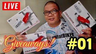 DRONE GIVEAWAYS #1 to #3 | THANKS GIVING BY VNfatBIKER Studio