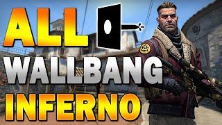 ALL WALLBANGS you should know on INFERNO | CSGO [2022]