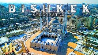 Bishkek , Kyrgyzstan  4k ULTRA HD | Drone Footage