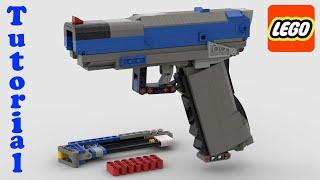 Unofficial LEGO set CSGO Glock toy gun that works ASSEMBLING