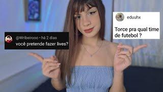 ASMR - Respondendo perguntas de vocês I Parte 1 