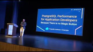 PGDay 2024 Ankara - Umair Shadid - PostgreSQL Performance for Application Developers