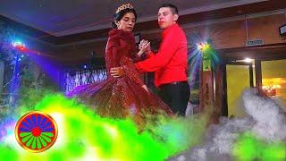  Тяжёлый Цветной Дым Лазерное Света Шоу на Цыганской свадьбе Александра Зарины Подарок от Горбачёва
