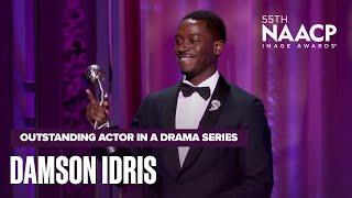 Damson Idris Shines As Winner Of Outstanding Actor In A Drama Series! | NAACP Image Awards '24