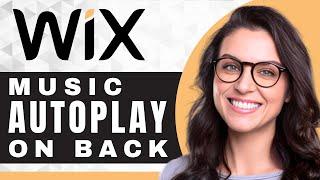 How to Autoplay a Background Music in Wix | Wix Tutorial