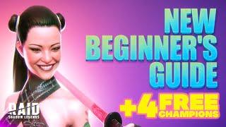 NEW Raid Shadow Legends Beginner's Guide | How to play for FREE | Tutorial with Tips & Tricks