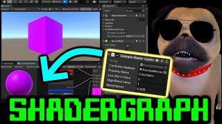 Unity : Shader Graph - Control Properties with C# Script  [15 mins]