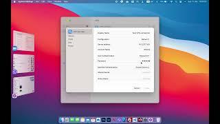 How to: add VPN connection in MacOS