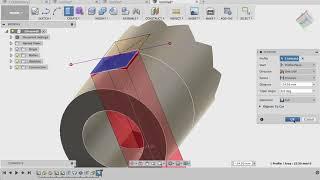Уроки Fusion 360 - 3D моделирование коронной шестерни
