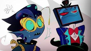 Vox takes his son to meet  Alastor - Hazbin hotel comic dub