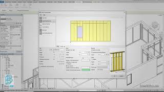 Rex plugin for Revit – Wood framing